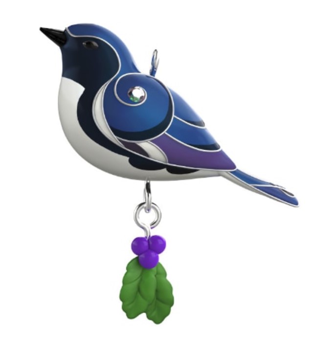 2022 Black-Throated Blue Warbler - The Beauty of Birds - Mini